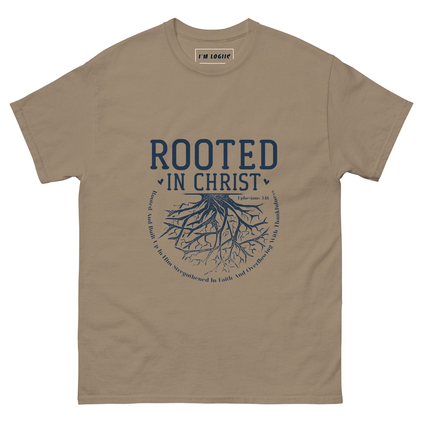 Rooted In Christ classic tee