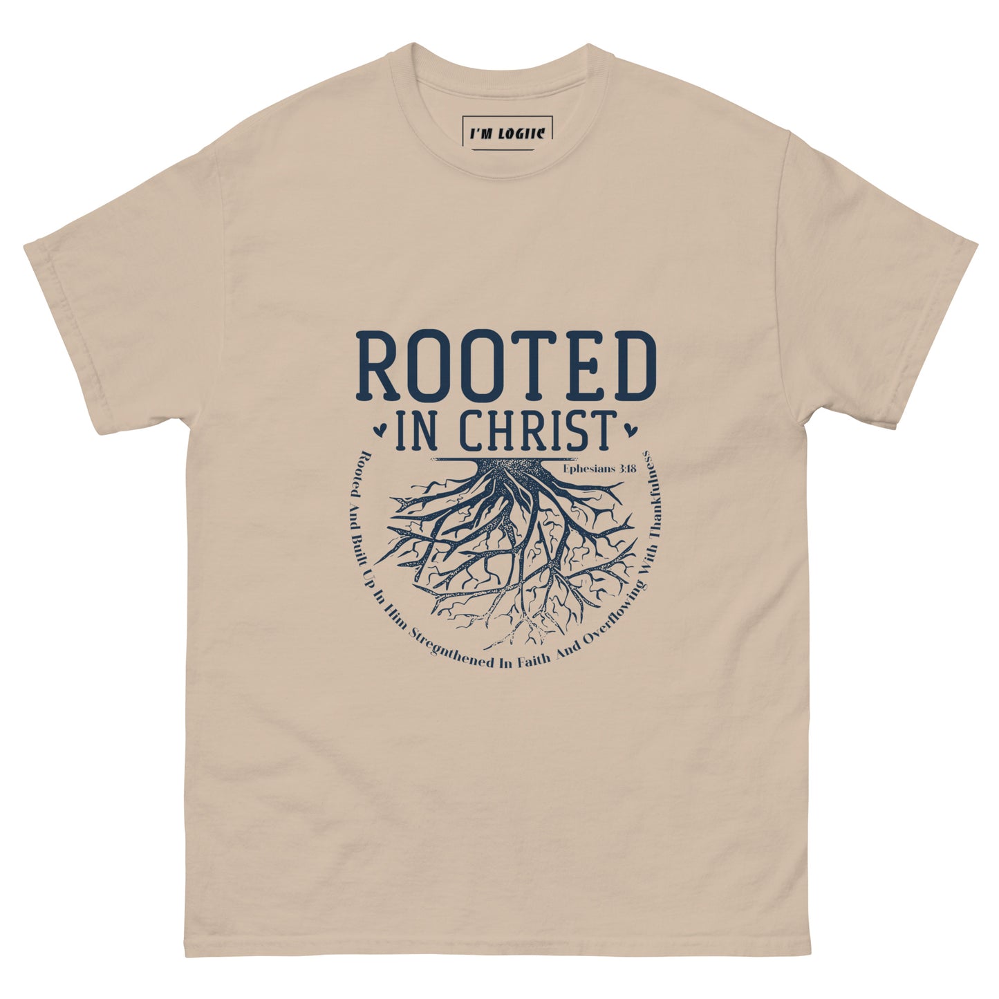 Rooted In Christ classic tee